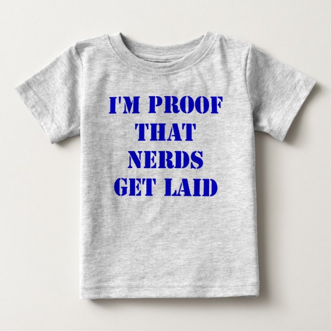 Camiseta De Bebé Estoy demostrando que los nervios son dejados (Anverso)