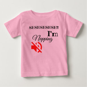 Camiseta De Bebé estoy echando una palmada adorable adorable lindo