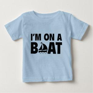 Camiseta De Bebé Estoy en un barco