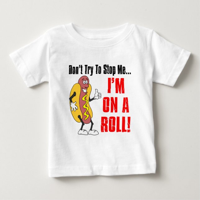 Camiseta De Bebé Estoy en un Roll (Anverso)