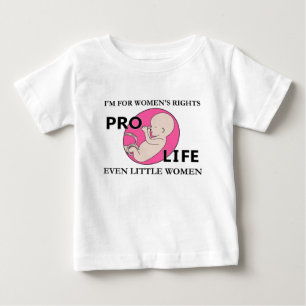 Camiseta De Bebé Estoy para mujeres de las derechas de las mujeres
