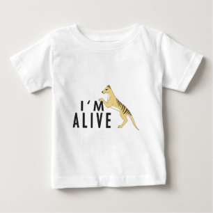 Camiseta De Bebé Estoy vivo - Thylacine