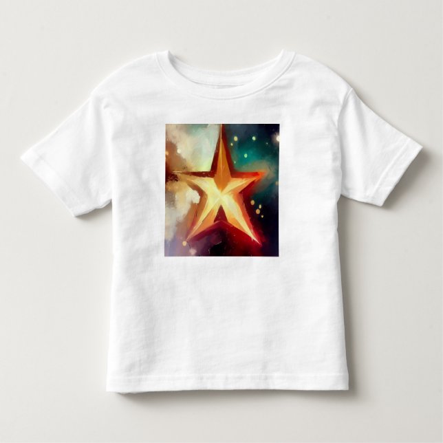 Camiseta De Bebé Estrella 3 navidades (Anverso)