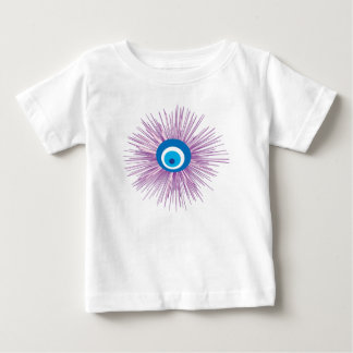 Camiseta De Bebé estrella afortunada pink1