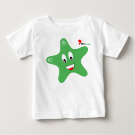 Camiseta de bebé estrella brillante