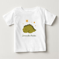 Estrella Brillante Dinosaurio Verde Sin Género 