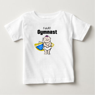 Camiseta De Bebé Estrella de gimnasia futura (bares desiguales) Cam