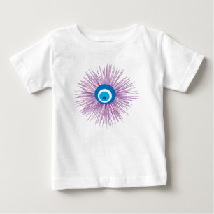 Camiseta De Bebé estrella de la suerte pink1