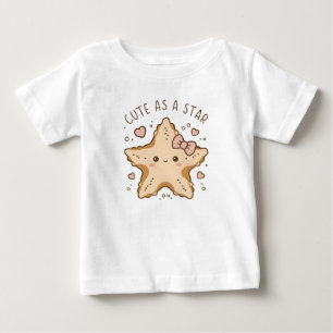 Camiseta De Bebé Estrella de Mar Adorable