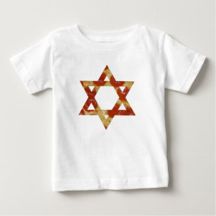 Camiseta De Bebé estrella de pizza de david