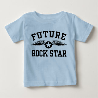 Camiseta De Bebé Estrella de rock futura