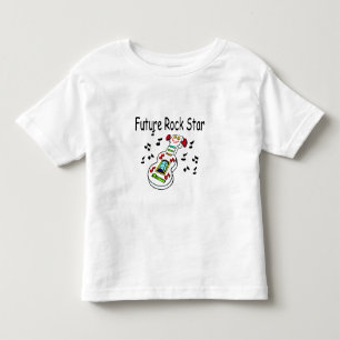 Camiseta De Bebé Estrella de rock futura