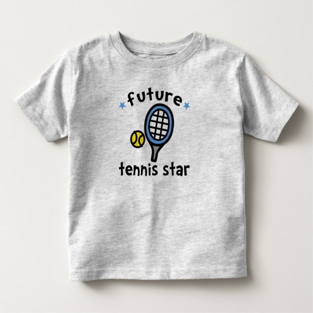 Camiseta De Bebé Estrella de tenis (Anverso)