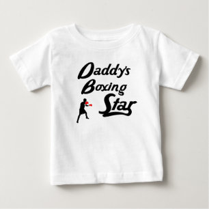 Camiseta De Bebé Estrella del boxeo del papá