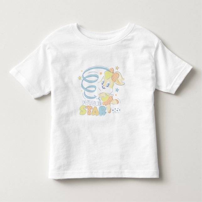 Camiseta De Bebé Estrella del futuro de Baby Lola Bunny (Anverso)