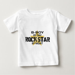 Camiseta De Bebé Estrella del rock B-Boy por noche
