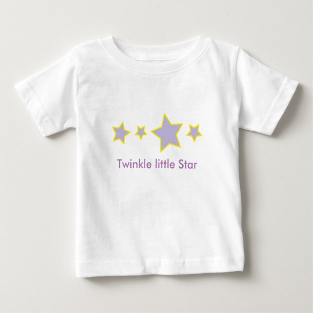 Camiseta De Bebé Estrella pequeña Twinkle (Anverso)