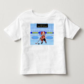 Camiseta De Bebé Estrella personalizada de hockey sobre hielo