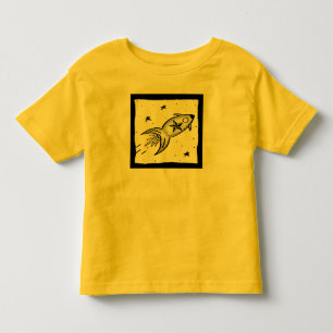 Camiseta De Bebé Estrella Rocketship - nd