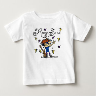 Camiseta De Bebé Estrella ropeadora de Redhead Boy