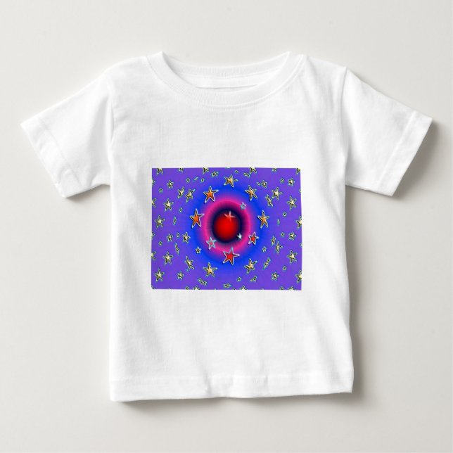 Camiseta De Bebé Estrellas (Anverso)