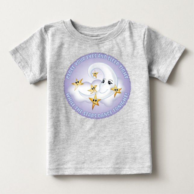 Camiseta De Bebé Estrellas de baile (Anverso)