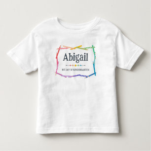 Camiseta De Bebé Estrellas de lápices de colores divertidos en prim