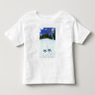 Camiseta De Bebé Estrellas de mar, Islas Rock, Palaos