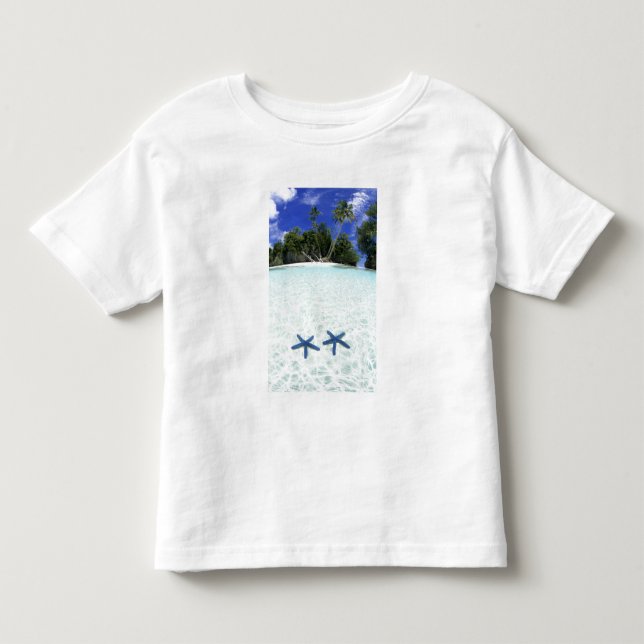Camiseta De Bebé Estrellas de mar, Islas Rock, Palaos (Anverso)