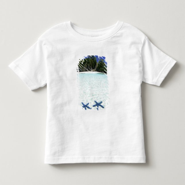 Camiseta De Bebé Estrellas de mar, Islas Rock, Palaos (Anverso)