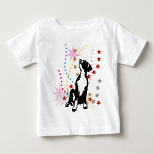 Camiseta De Bebé Estrellas del perro del cachorro