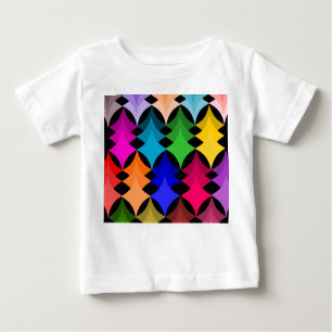 Camiseta De Bebé Estrellas modernas de mediados del siglo