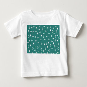 Camiseta De Bebé Estrellas modernas de mediados del siglo