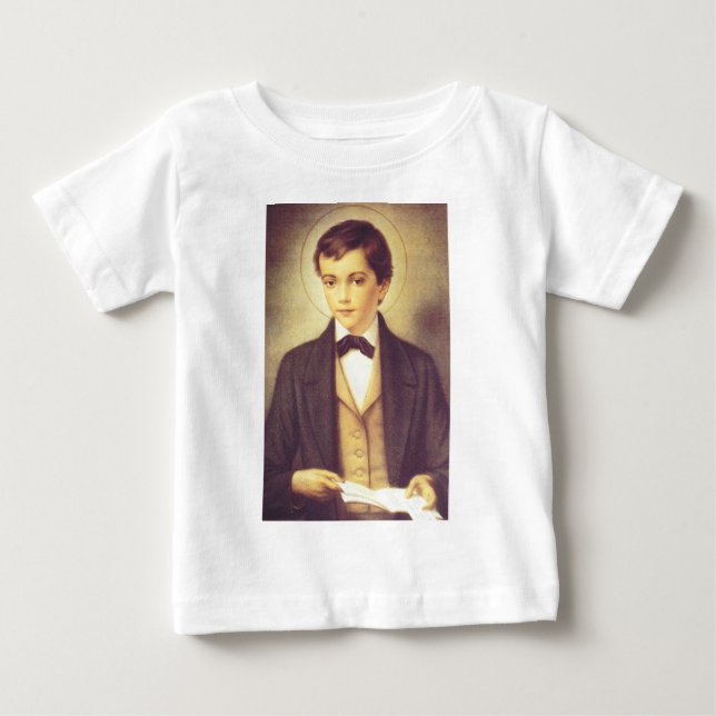 Camiseta De Bebé Estudiante de Savio de Santo Domingo de John Bosco (Anverso)