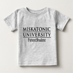 Camiseta De Bebé Estudiante del futuro de Miskatonic