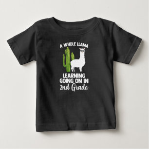 Camiseta De Bebé Estudiantes De Segundo Grado De La Escuela Llam