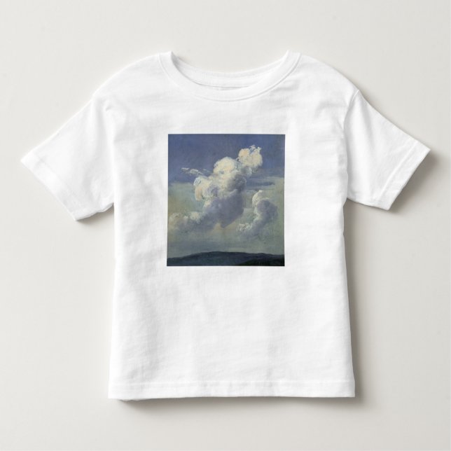 Camiseta De Bebé Estudio de la nube, 1832 (Anverso)