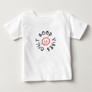 Camiseta De Bebé Estudio de Tatuajes Naive Tipografía Gótica Old En