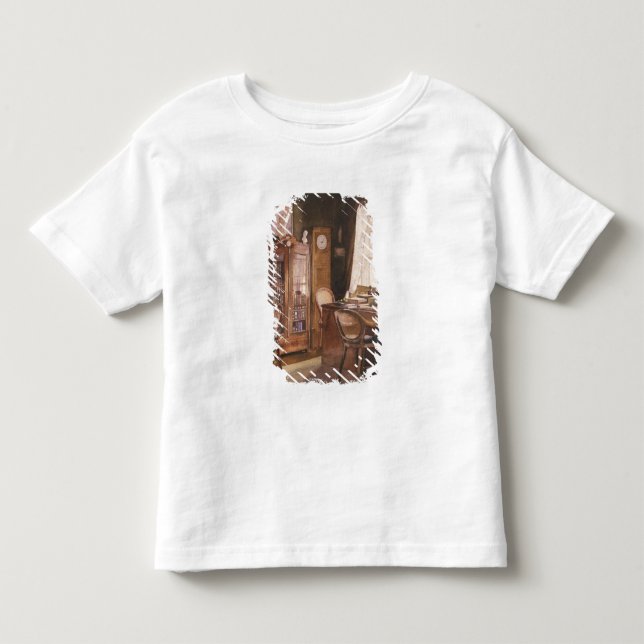 Camiseta De Bebé Estudio de Theodor Fontane (Anverso)