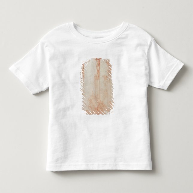Camiseta De Bebé Estudio de tres cruces (Anverso)