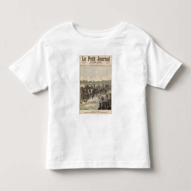 Camiseta De Bebé Estudio de tropas (Anverso)