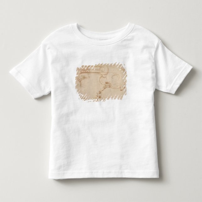 Camiseta De Bebé Estudio de un capital iónico (Anverso)