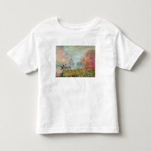 Camiseta De Bebé Estudio del barco de Claude Monet el en el Sena