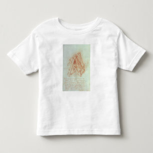 Camiseta De Bebé Estudio del marco de madera con el bastidor