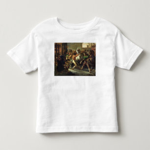 Camiseta De Bebé Estudio para la raza de los caballos bárbaros,