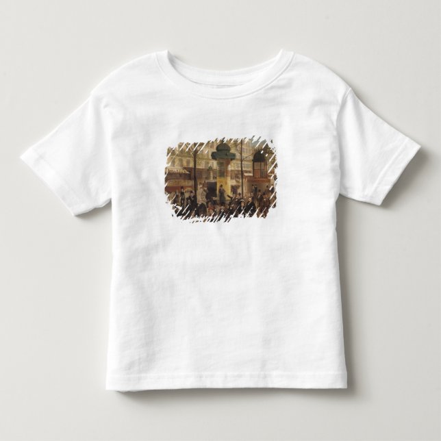 Camiseta De Bebé Estudio para un panorama (Anverso)