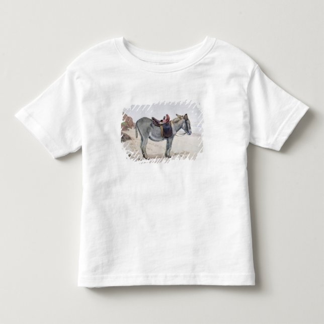 Camiseta De Bebé Estudios de animales (Anverso)
