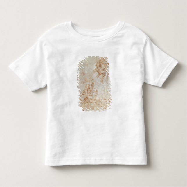 Camiseta De Bebé Estudios de Madonna y del niño (Anverso)
