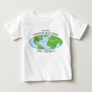 Camiseta De Bebé EthiopianBlogUnion09