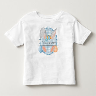 Camiseta De Bebé Etiqueta de nombre personalizado niño de Pascua